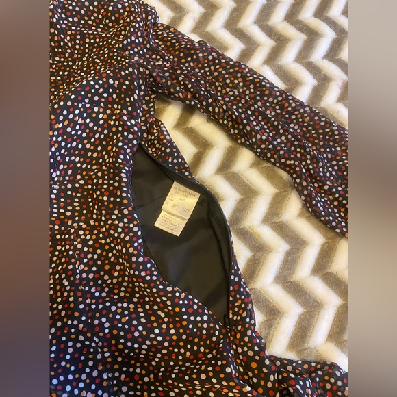 THEORY polka dot midi dress in silk chiffon with lining. Mint condition … - Picture 4 of 10